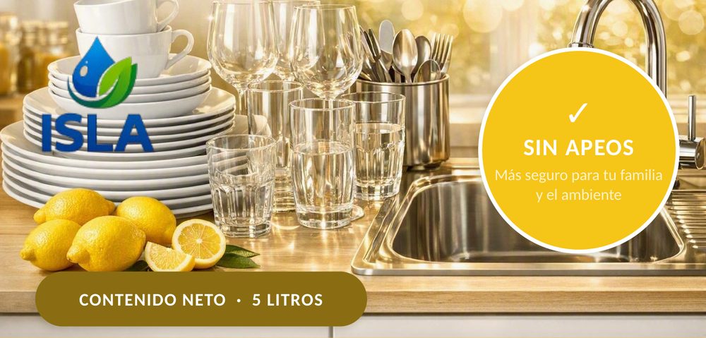 Etiqueta Detergente ISLA Ultra, 5 litros