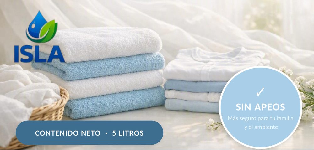 Etiqueta Suavizante de Ropa ISLA